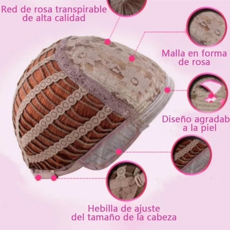 Peruca Longa De Cabelo Humano Ombré Natural - Imagem 5