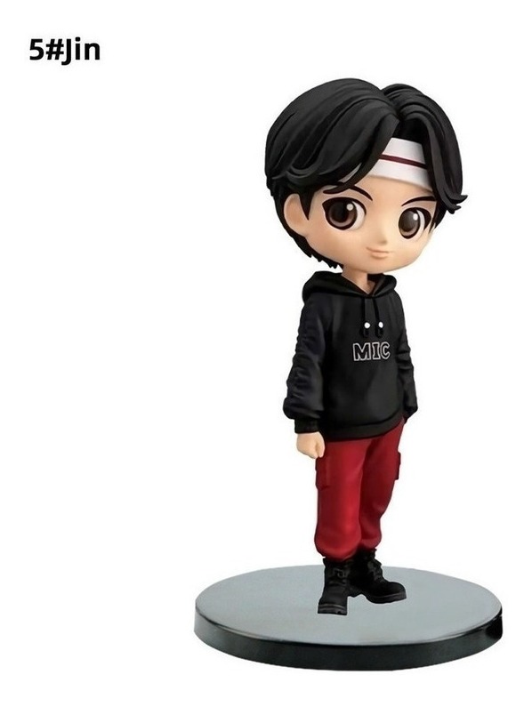 7 Unidades/conjunto Bangtan Boys Groups Action Figures Bts T - Imagem 9