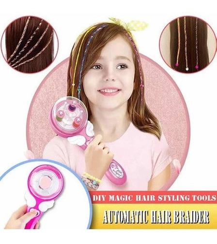 Trança Automática De Encrespadores De Cabelo Infantil Para C - Imagem 2