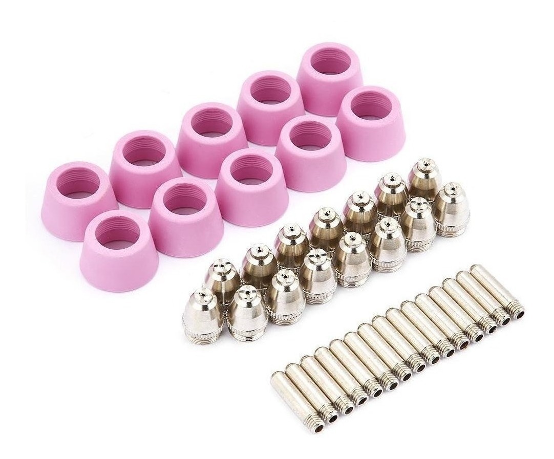 40pc/set Ag60 Sg55 Cortador Plasma Tocha Consumíveis - Imagem 5