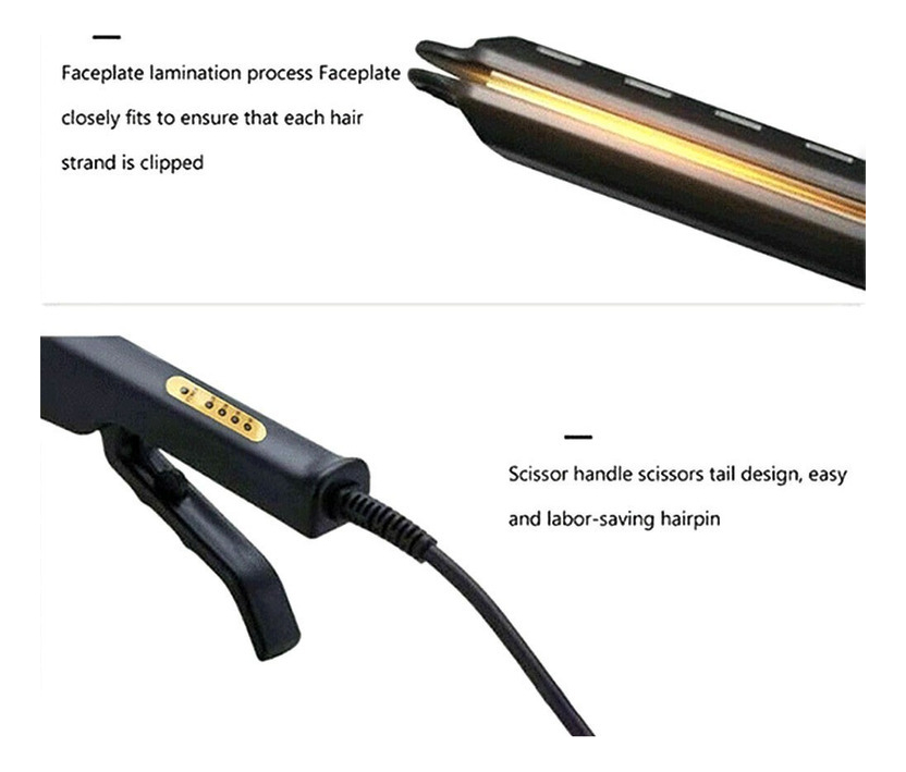 Alisador De Cabelo Um Vapor Molhado Seco - Imagem 5