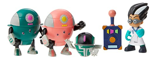 Conjunto De Bonecos De Ação Pj Masks Romeo Robot Mission, Br - Imagem 2