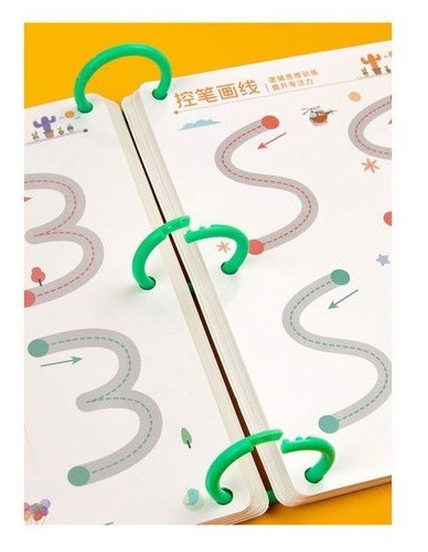 Conjunto De Livros De Exercícios Reutilizável Magic Practice - Imagem 4