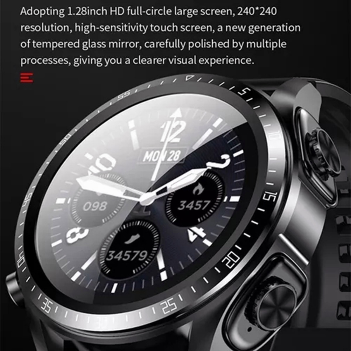 Smart Watch Tws 2 Em 1 Fones De Ouvido Sem Fio Bluetooth - Imagem 2