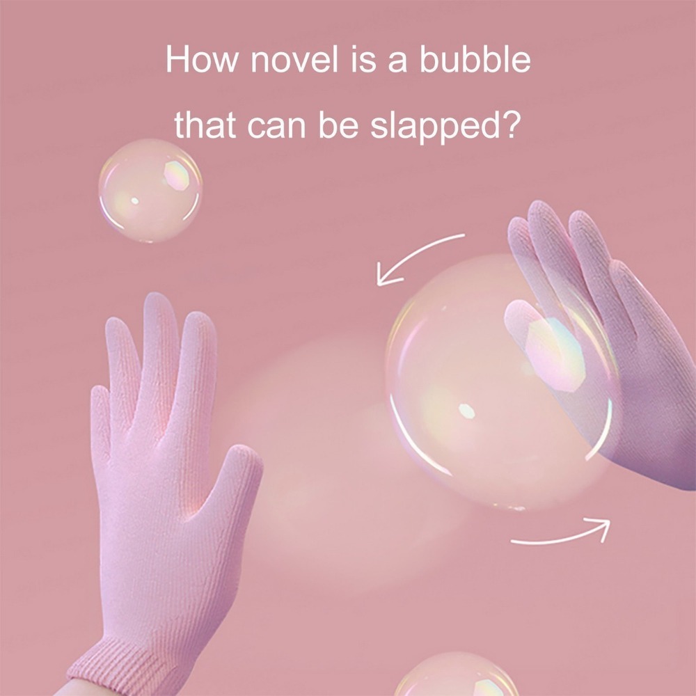 G Elastic Smoke Bubble Wand Menina Em Forma De Coração Bubbl - Imagem 8
