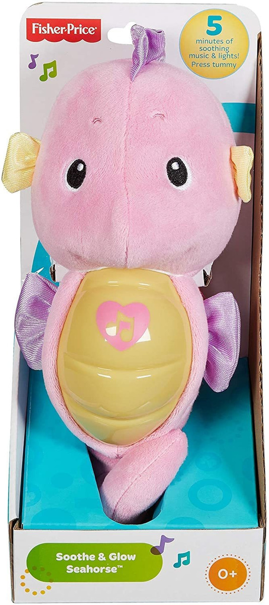 Fisherprice Soothe Amp Glow Seahorse Rosa Brinquedo - Imagem 6