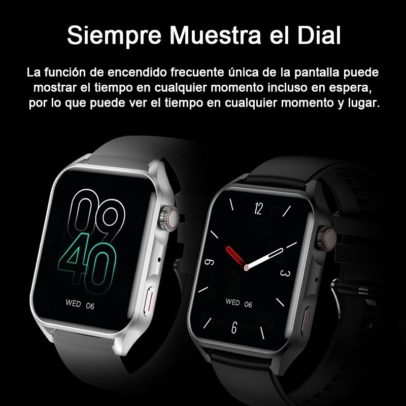 Relógio Inteligente Amoled Nfc Bluetooth Chamada Homem - Imagem 9