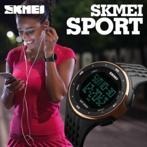 Skmei Relógio Digital Contra Esportes Aquáticos Submersível