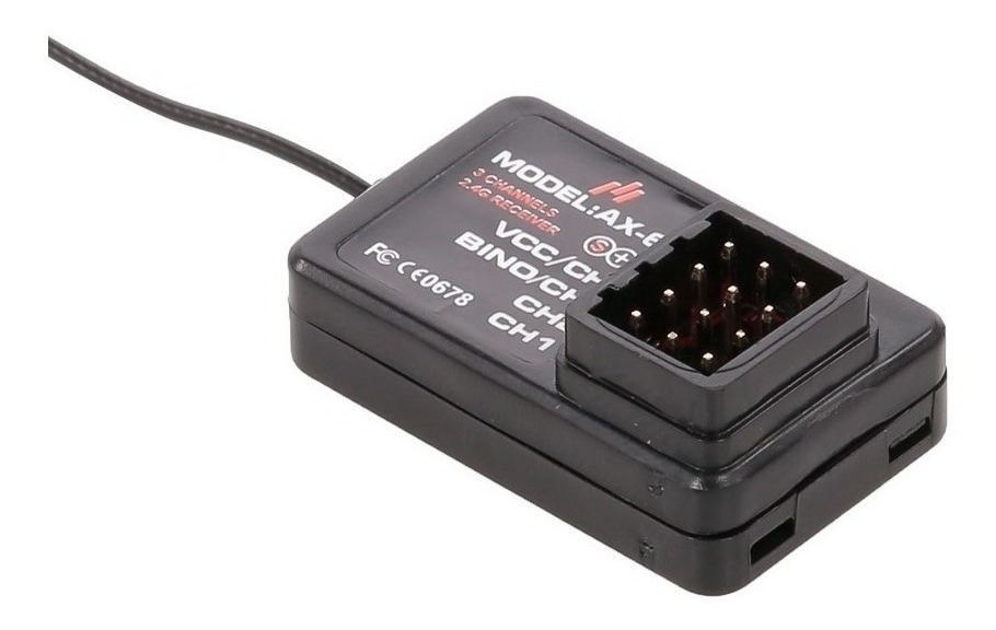 Austar Ax6s Receptor 4ch Para Carro Rc Barco Austar Ax6s - Imagem 5