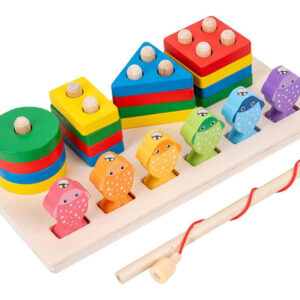 Conjunto De De Pesca Montessoriana Educativo Compatível Com