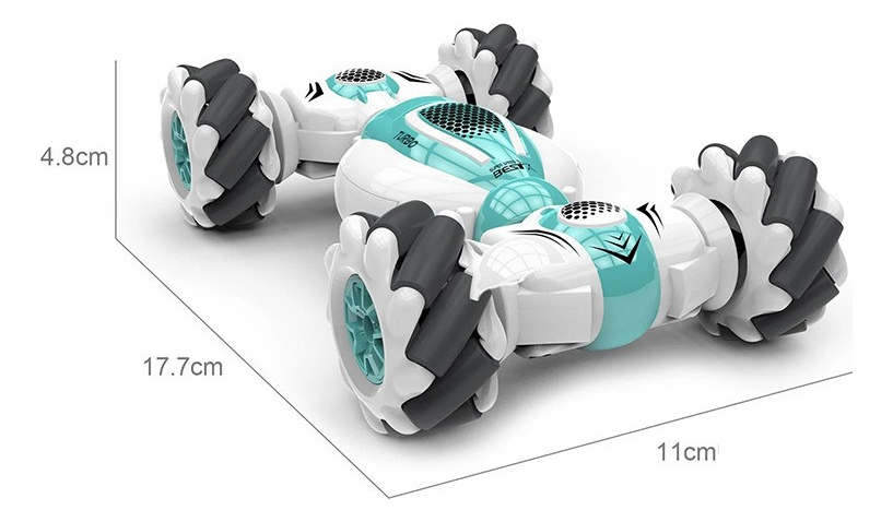 Carrinho S-012 Rc Stunt Com Controle Remoto Gesto Sensor - Imagem 4