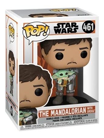 Funko Pop Star Wars O Mandaloriano Mandaloriano Din Djarrin - Imagem 3