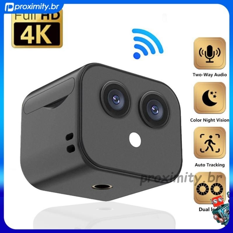 Camera Externa Wifi Lampada Espiã 360