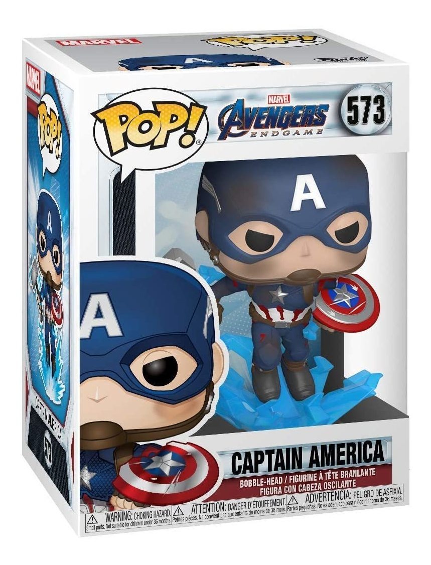 Funko Pop Marvelavengers Endgame Capital América - Imagem 2