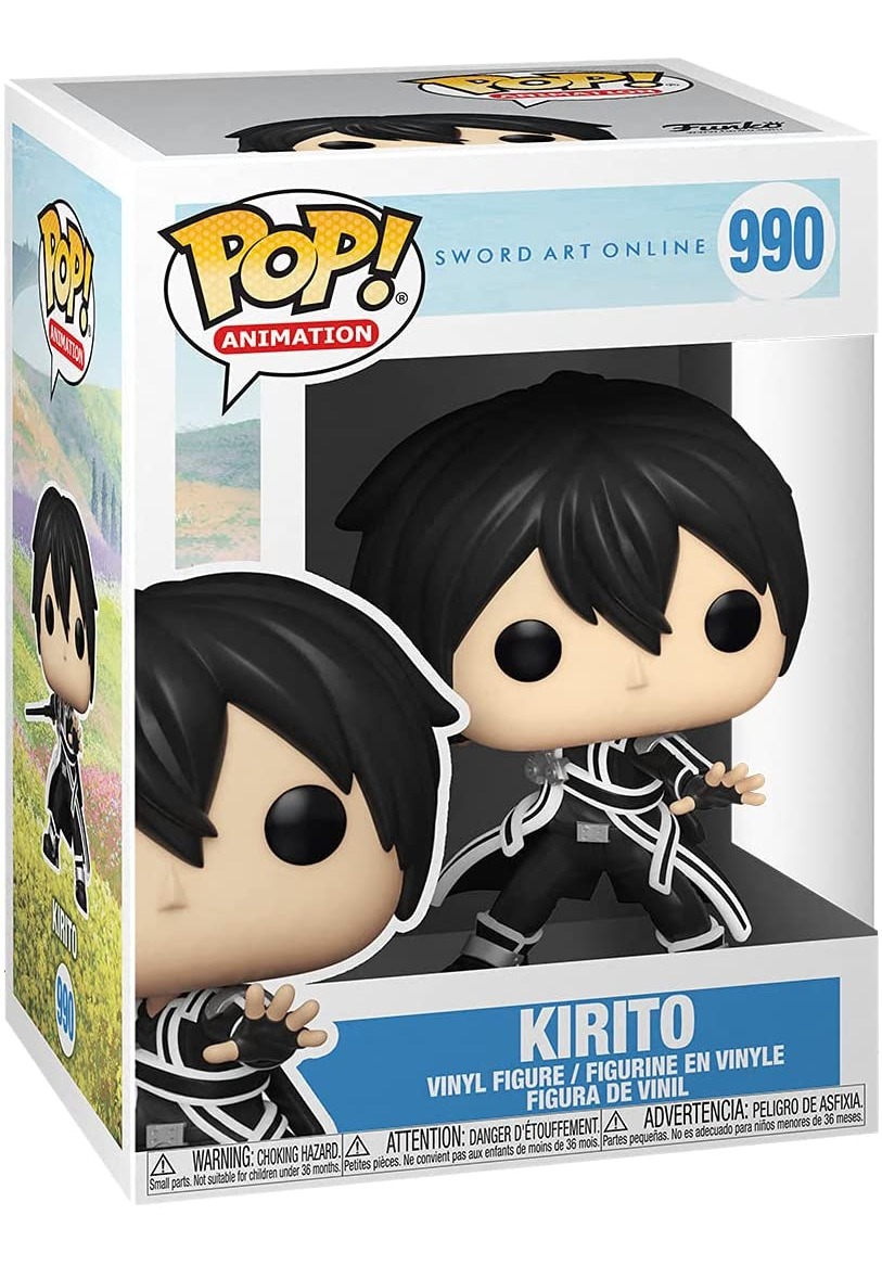 Funko Pop! Animação: Sword Art Online - Kirito, 3,75 Polegad - Imagem 3