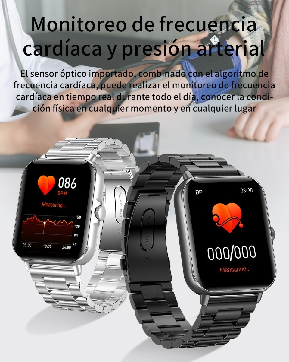 Smartwatch Bluetooth Esportivo À Prova D'água - Imagem 4