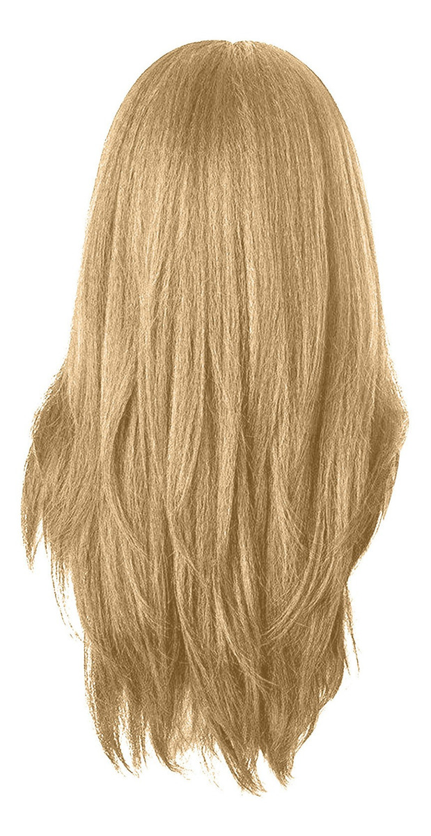 Peruca, Cabelo Médio, Cabelo Liso, Feminino, Preto, Gradient - Imagem 6