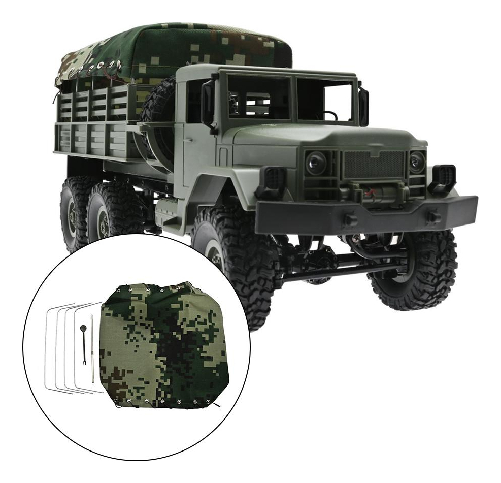 Capa De Lona De Carro 1/16 Rc Para Wpl B14 B14k B24 B24k B16 - Imagem 16