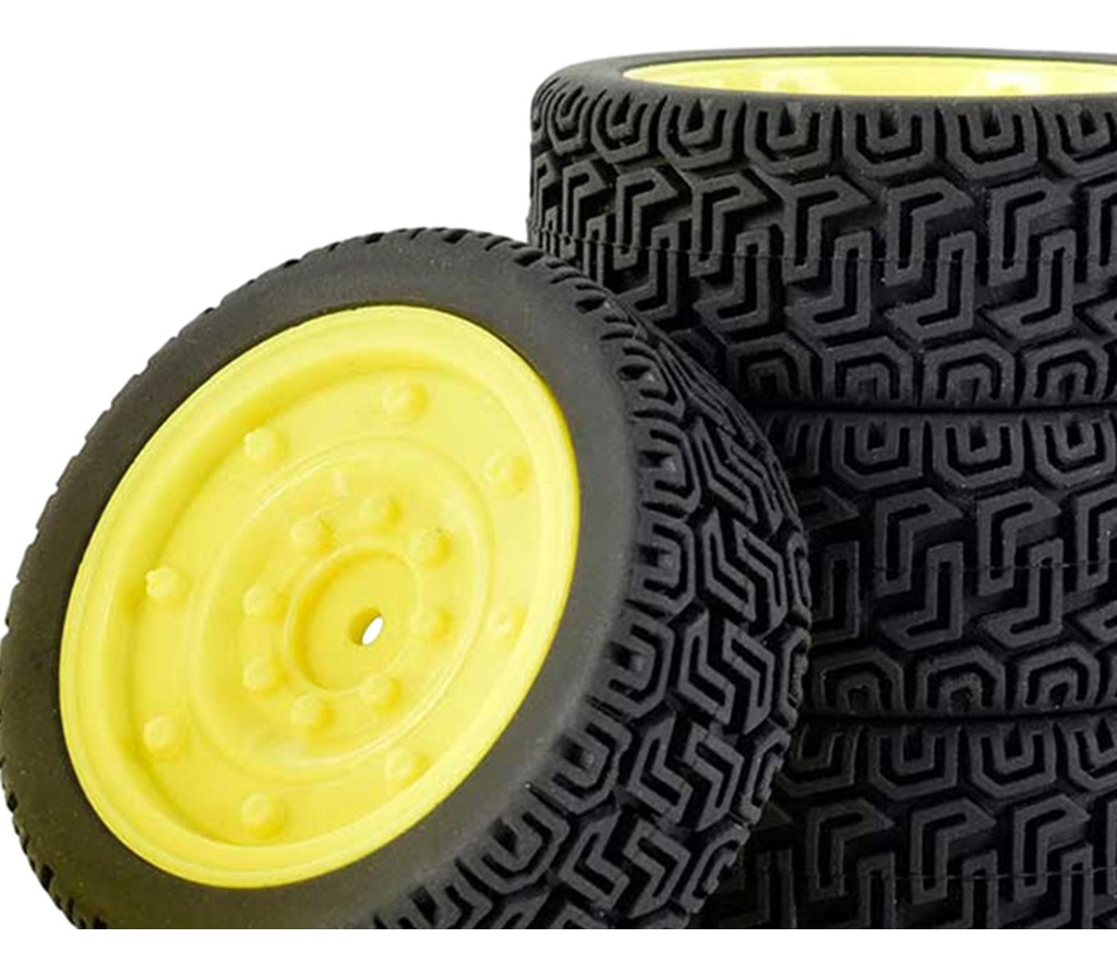4 Cubos De Pneus De Borracha Para Wltoys 144001 1/10 Rc Carr - Imagem 19