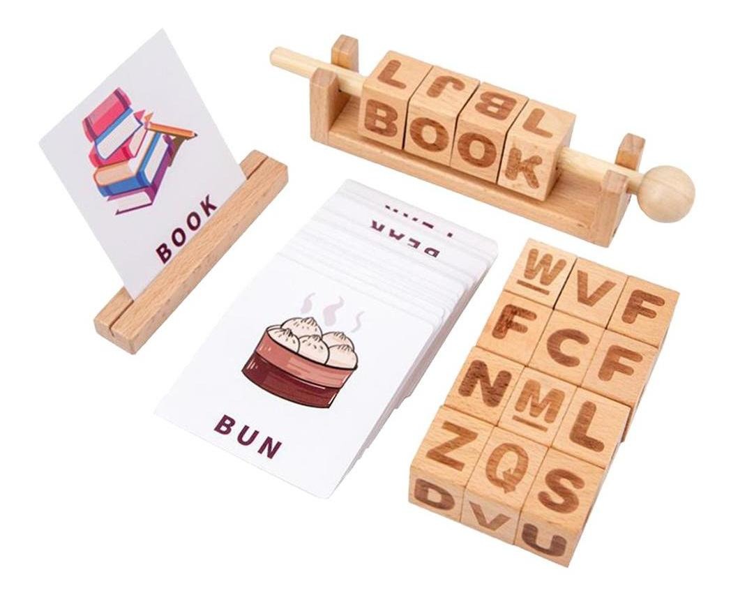 Combine Blocos De Letras, Ortografia, Palavras, Cartas De Jo - Imagem 15
