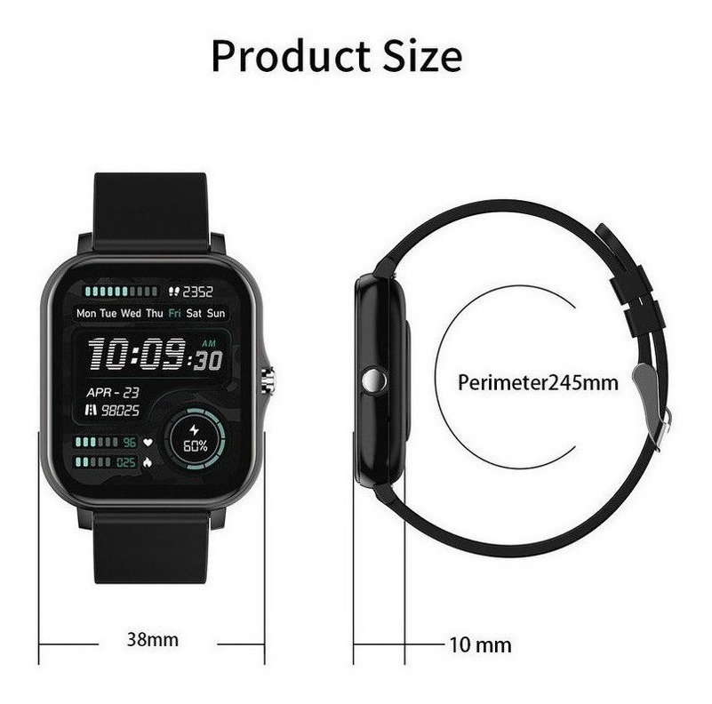 Chamada Bluetooth De Frequência Cardíaca De Tela Grande Com - Imagem 3