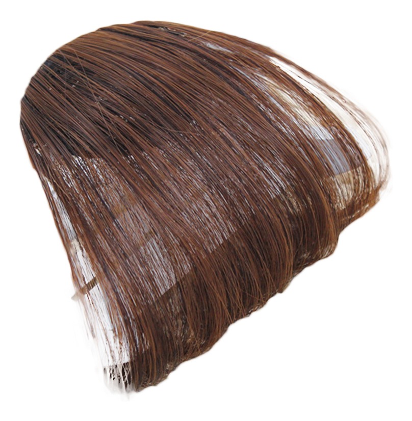 Grampo De Cabelo Falso Feminino Peruca De Extensão De Franja - Imagem 13