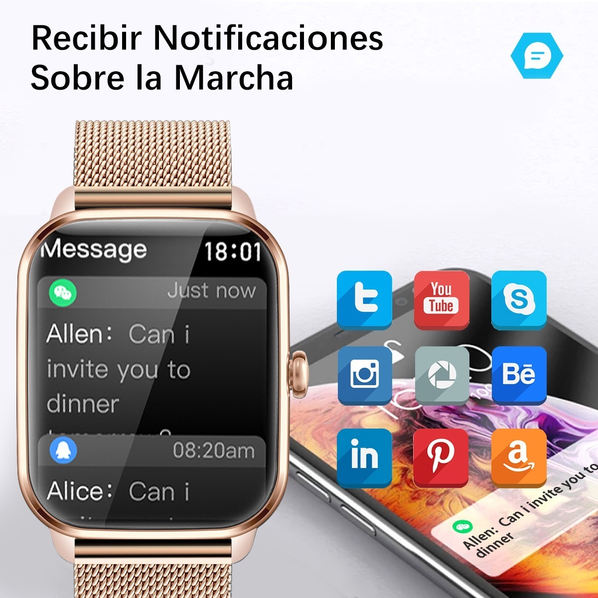 1.9 Relógio Inteligente Masculino Smartwatch Masculino Llama - Imagem 14
