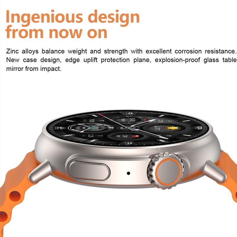 Smartwatch Amoled Mt30 Série 8 Ultra Nfc Bluetooth - Imagem 5