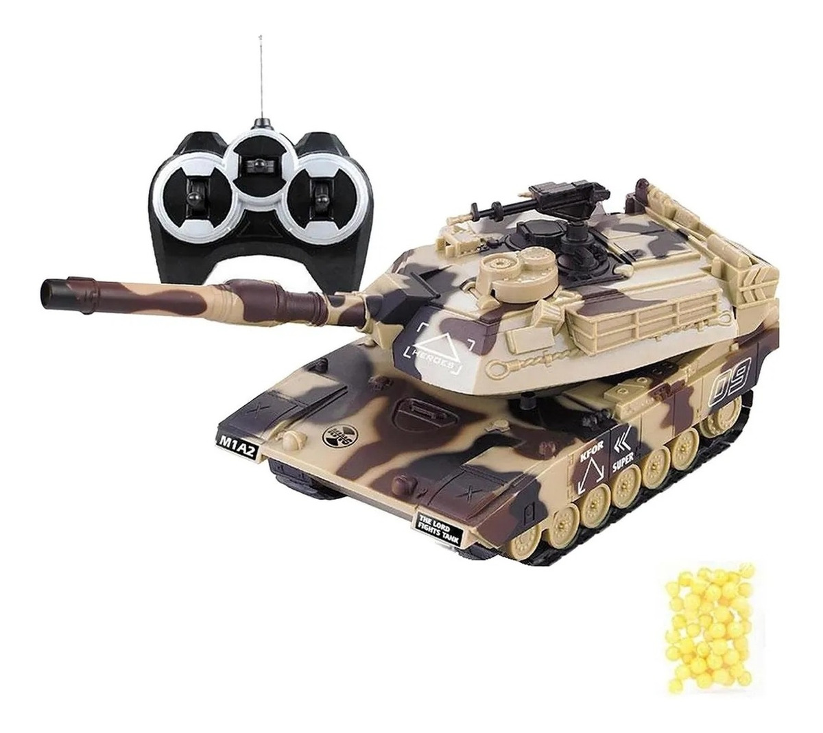 Modelo De Carro De Brinquedo Interativo De Tanque De Batalha - Imagem 8