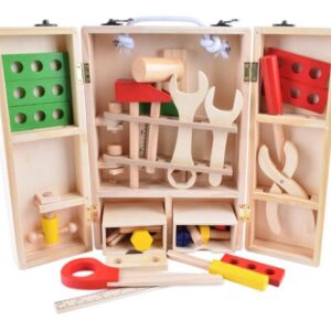 Conjunto De Ferramentas Infantil Com Caixa De Ferramentas De