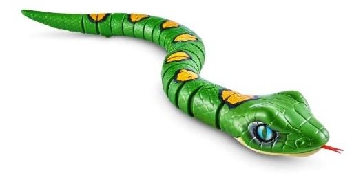 Robo Alive Slithering Snake Série 3 Green By - Imagem 7
