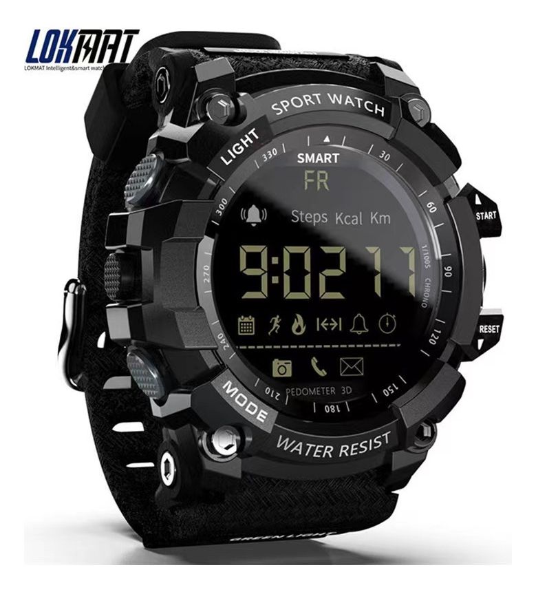 Smartwatch Masculino Robusto Lokmat Mk16 Military A