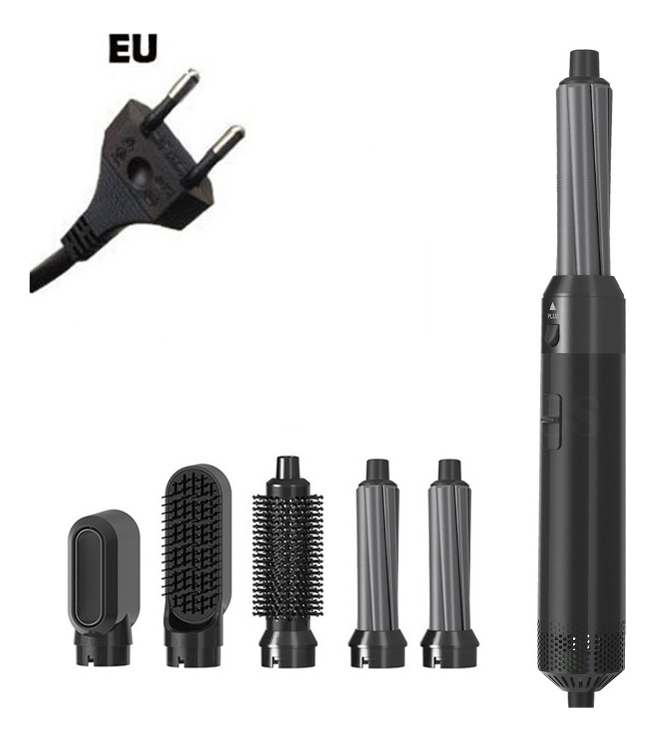 Portátil Profissional Alisar Secador Cabelo Escova Ondular - Imagem 13