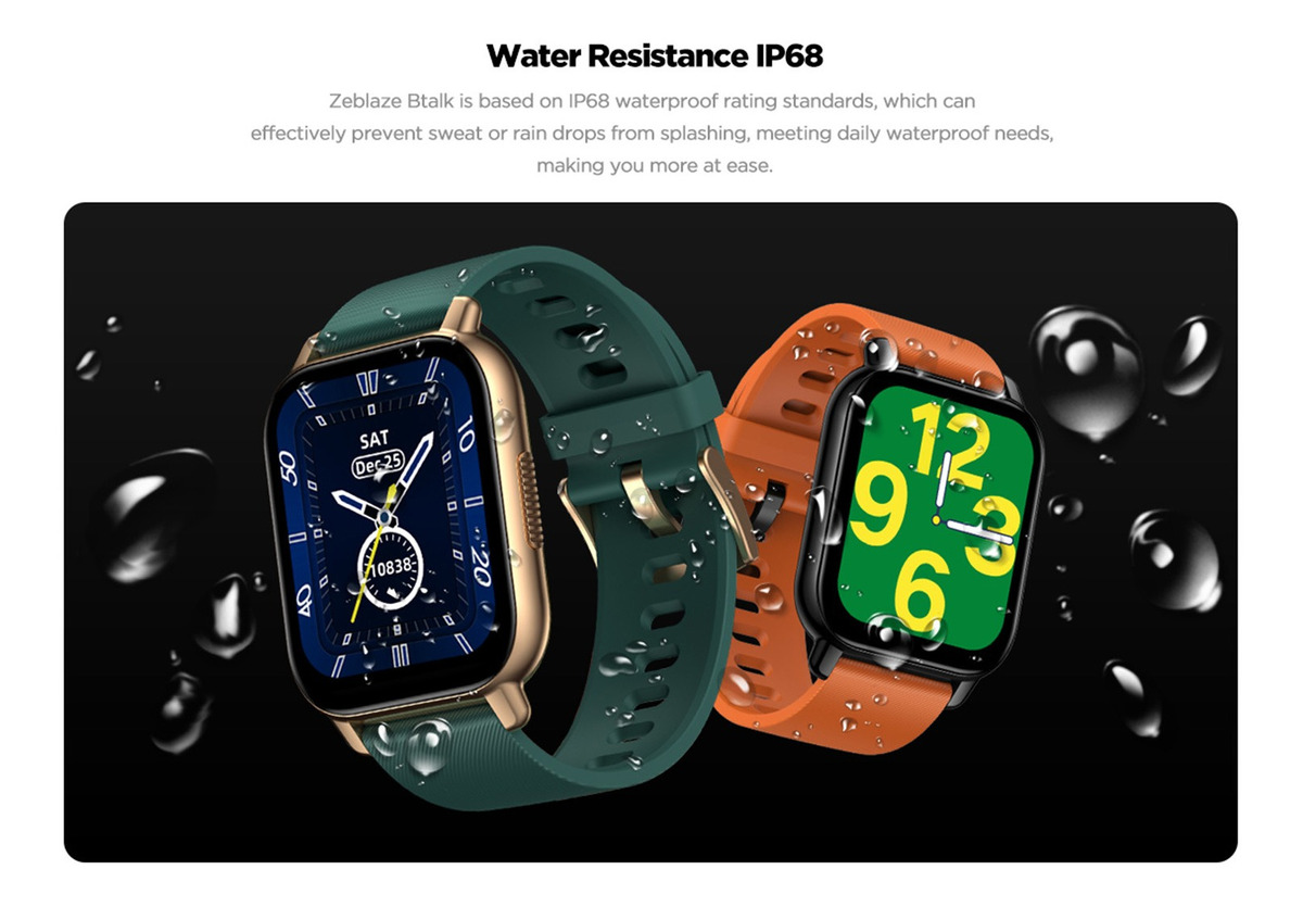 Pulseira Inteligente Btalk 24 Hour Mode Zeblaze Screen Large - Imagem 2