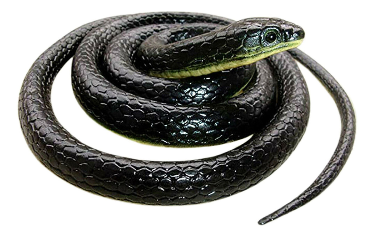 Simulação Falsa Realista De 120 Cm De Borracha Para Cobra - Imagem 3