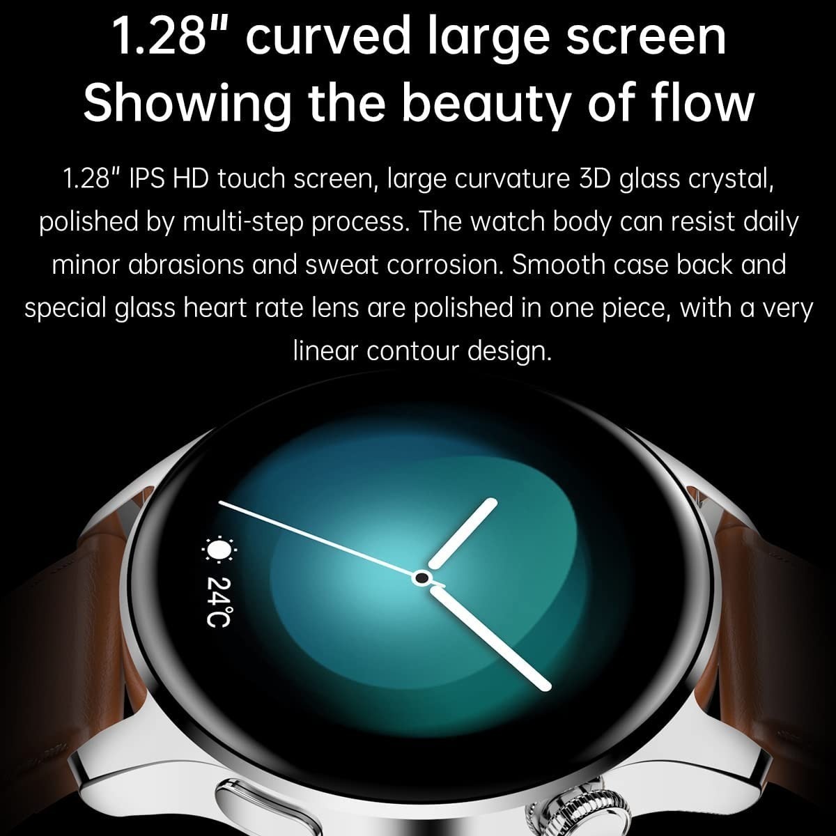 Smartwatch Para Homens Relógios De Negócios Para An - Imagem 14