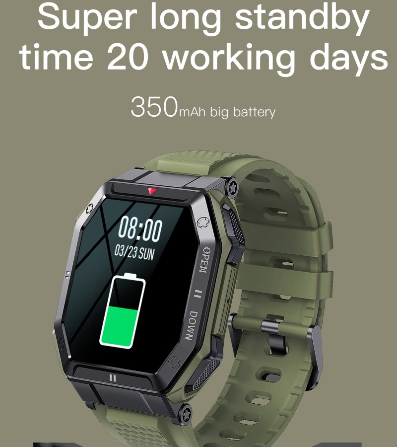 Smartwatch Externo Lokmat K55 Bluetooth Call - Imagem 12