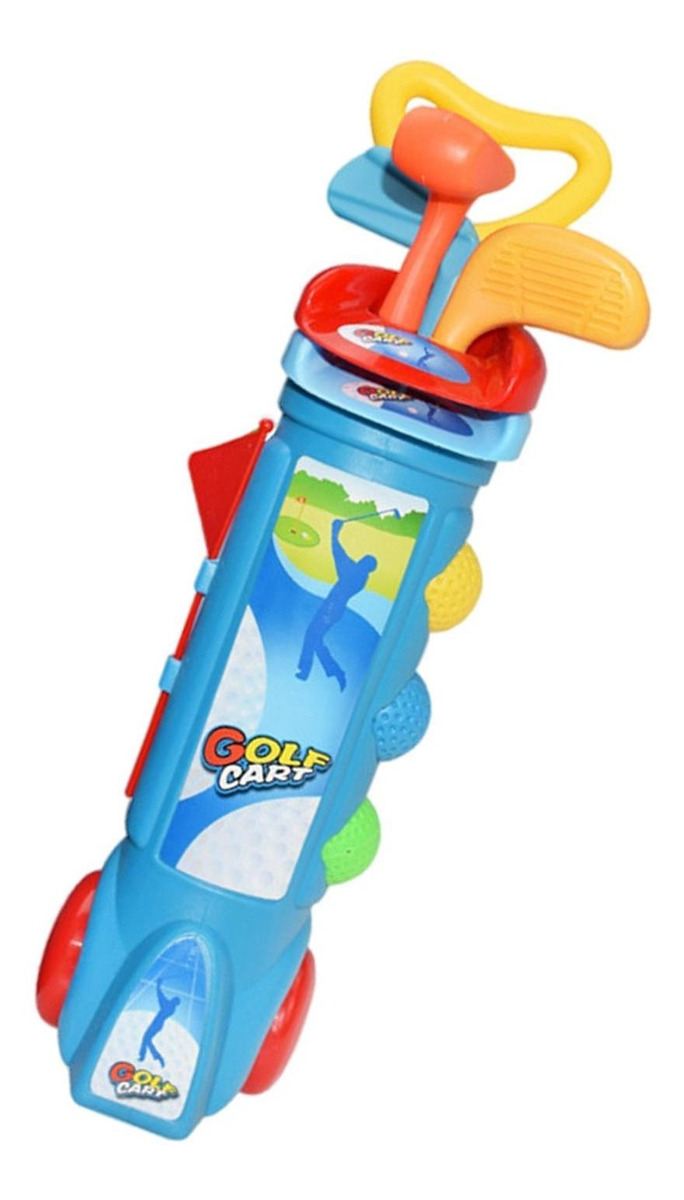 Conjunto De Tacos De Golfe Infantil Brinquedo Educativo - Imagem 4