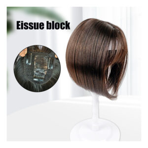Peruca De Cabelo Curto Clips-on De 25 Cm Para Substituição D