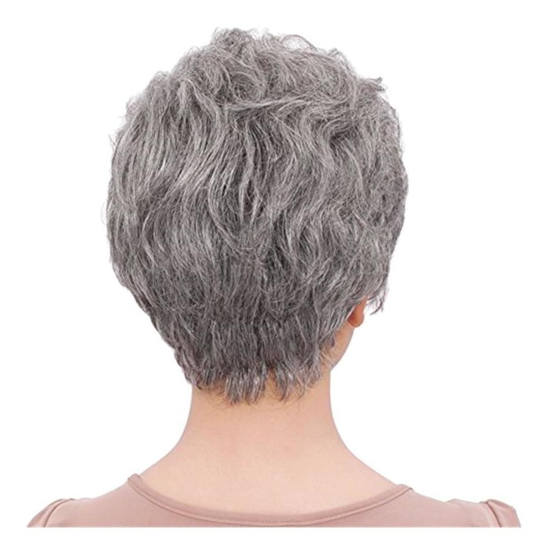 10 Peruca Feminina Natural De Cabelo Humano Real Curto - Imagem 4