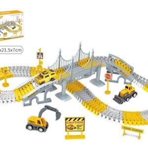 Kit 180 Pista De Carrinhos De Brinquedo Infantil Construção