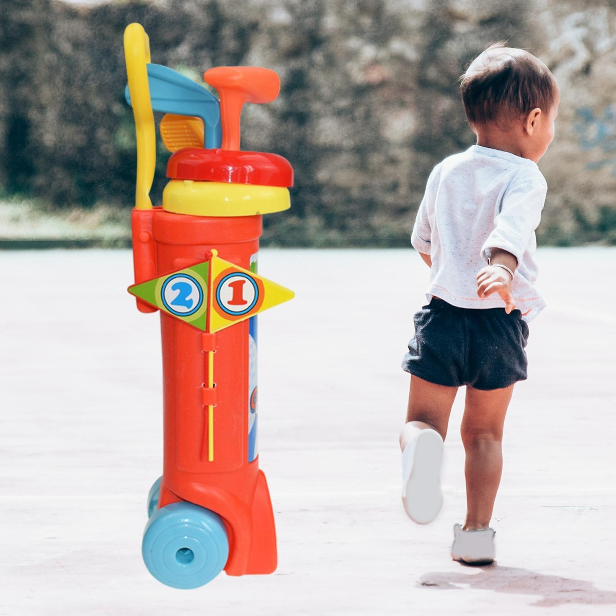 Conjunto De Tacos De Golfe Infantil Brinquedo Educativo - Imagem 17