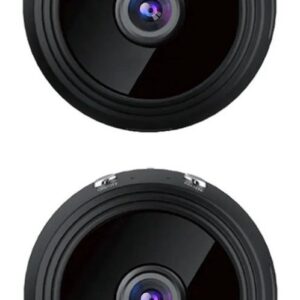 2x Mini Câmera Wifi Vigilância Longa Duração Hd 1080p