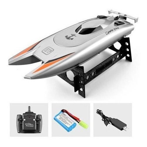 Brinquedo Infantil Rc Lancha Racing Boat 2.4g Sem Fio - Imagem 6