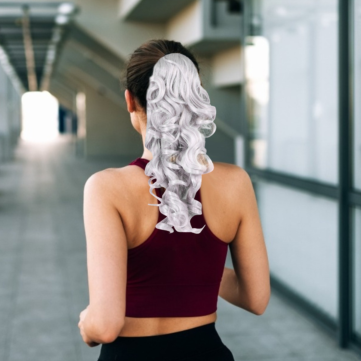 Grampo De Garra Extensões De Cabelo Peruca Feminina Encaraco - Imagem 8