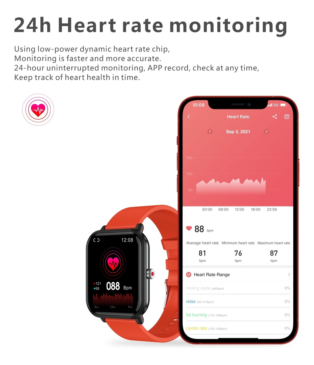 Q9 Smartwatch Masculino Feminino Relógio Esportivo - Imagem 9