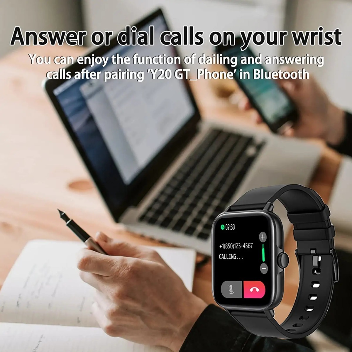 Smartwatch Para Homens E Mulheres (recepção De Cham - Imagem 11