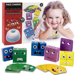 Blocos De Construção Brinquedos Educativos Infantis Cubos De