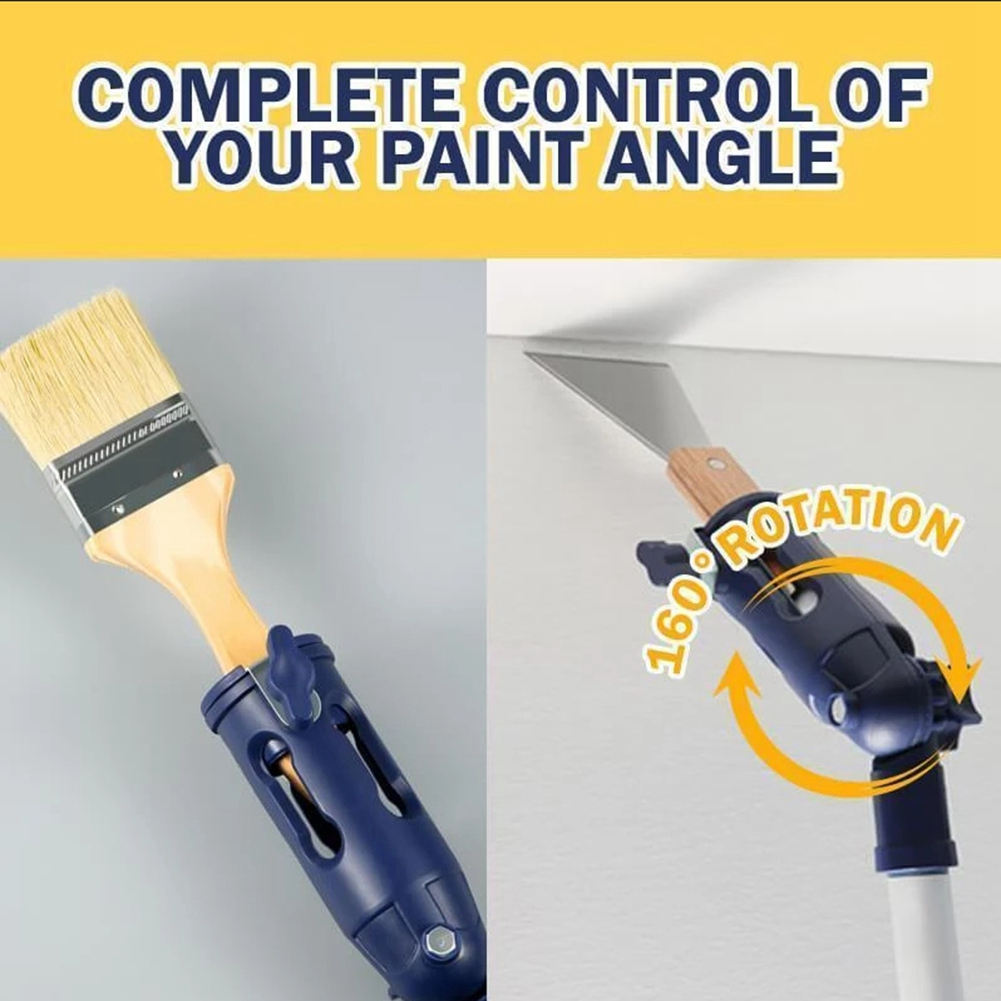 Extensor De Pincel Flexível, Rolo De Pintura Portátil Multia - Imagem 6