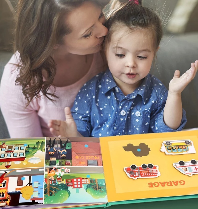 Livro Interativo Montessori,livro Silencioso Para Crianças - Imagem 11